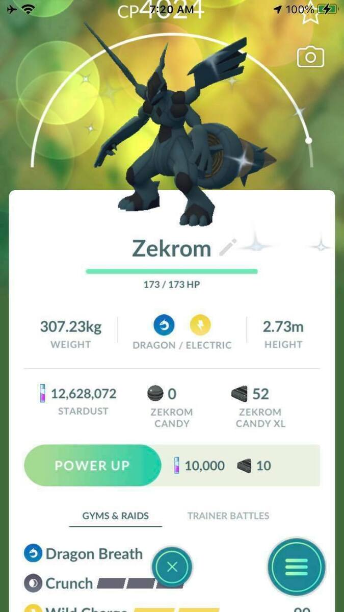 Can Zekrom Be Shiny in 'Pokémon GO'?