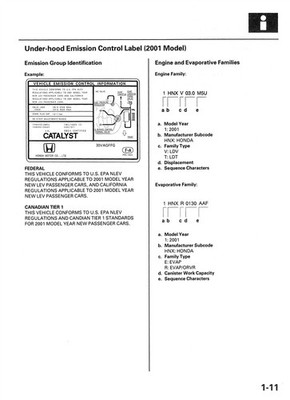 1998-2001 Honda Accord V6 Engine Factory Shop Service Manual | eBay