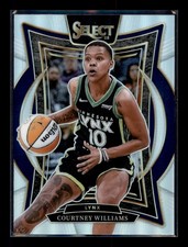 2025 Panini Select WNBA #23 Courtney Williams Silver Prizms