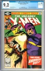 Uncanny X-Men #142 High Grade Bronze Age Wolverine Marvel Comic 1981 CGC 9.2