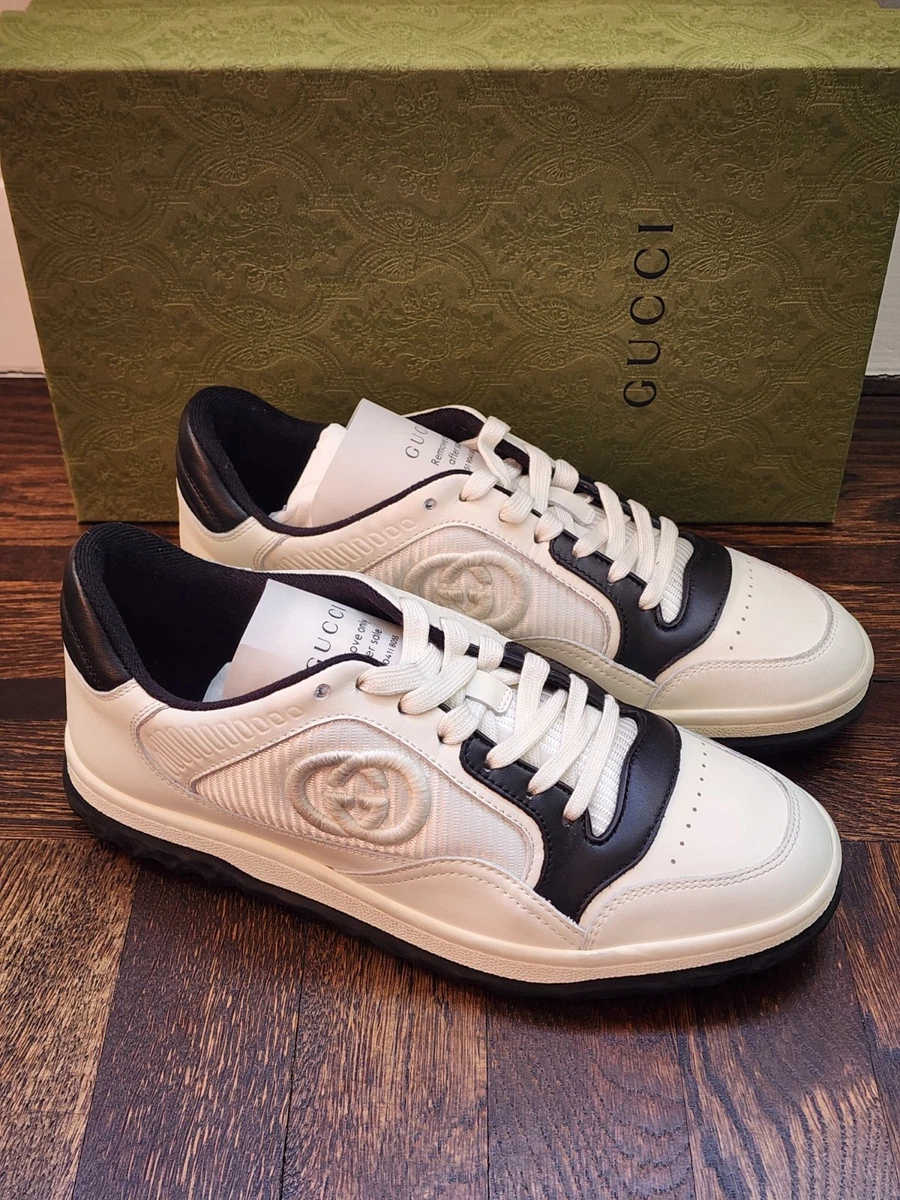 Gucci MAC80 Sneaker Off White Black W for sale | eBay