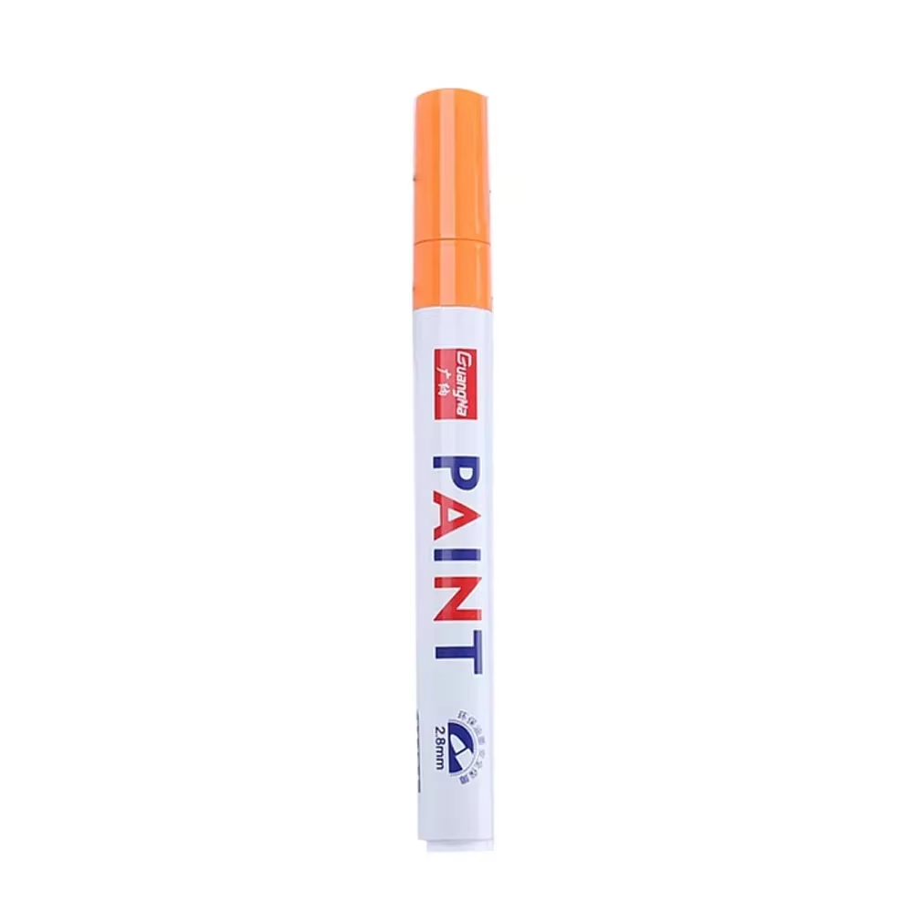 Car Paint Pen Waterproof Car Wheel Tire Oily Painting Mark Pen Auto Rubber Tyre