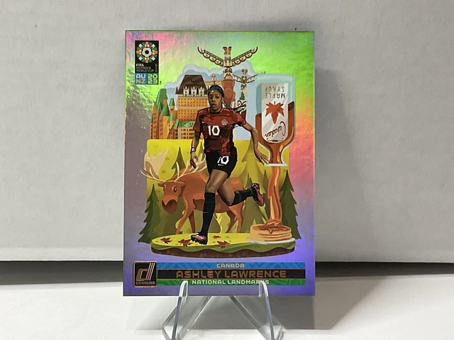 Donruss FIFA Women's World Cup 2023 #3 Ashley Lawrence National Landmarks