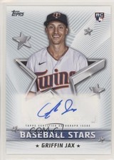 2022 Topps Series 1 Baseball Stars Auto Griffin Jax #BSA-GJ Auto 0ol8