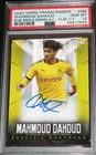 2020 Topps Transcendent BVB Mahmoud Dahoud Yellow # 1/1 Auto PSA 10 GEM On-Card