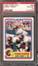 1984 Topps USFL Football #62 Bobby Hebert PSA 10