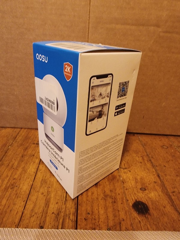 AOSU 2K Indoor Security Camera Baby Monitor