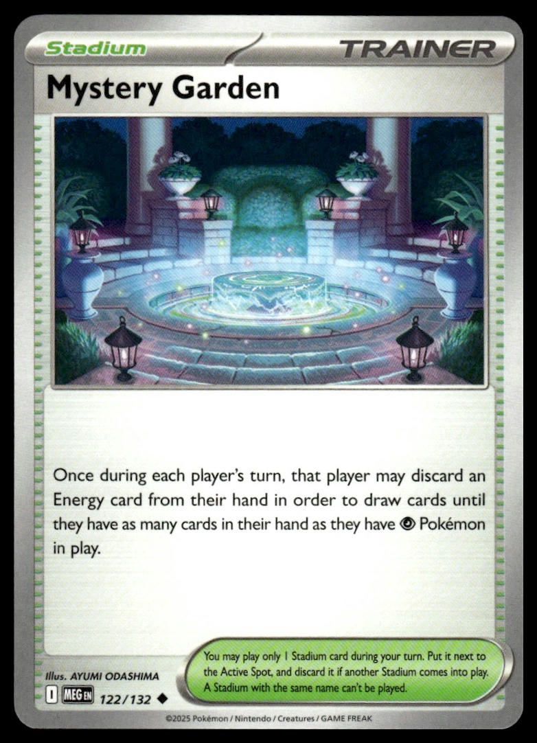 Mystery Garden ME01: Mega Evolution 122/132 Normal NM