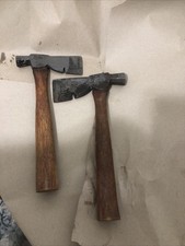 2 Genuine PLUMB HATCHETs  Set Stamped With Or...