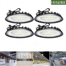 4Pack 200W UFO Led High Bay Light Industrial Commercial Warehouse Led Shop Light