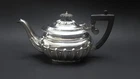 Stylish Art Nouveau H/M 1898 Sterling Silver Bachelor Teapot 291.6g