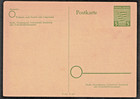 1945 Saxony Germany Soviet Zone Postal Card Unused — photo 1