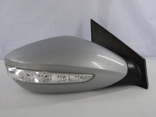 2011-2014 Hyundai Sonata Front Right Door Side Mirror Silver Scratched