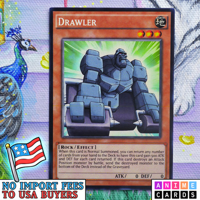 Drawler ANIME EFFECT HOLO card