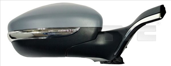 AußEnspiegel Tyc 326-0167 Konvex Beheizbar Mit Temperatursensor FüR Peugeot 208-image