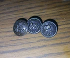 USMC Civil War Scoville Mfg. Co. Waterbury Conn. 3 buttons 5/8 Inch