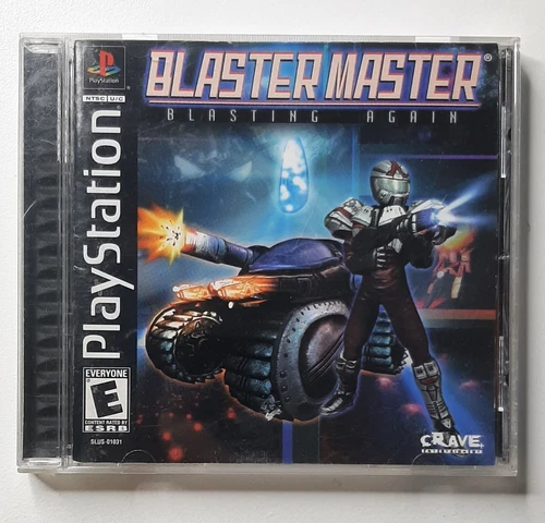 Blaster Master: Blasting Again (PlayStation 1 PS1, 2001) ☆TESTED☆ VG++