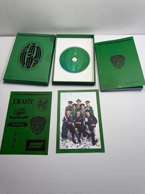 ATEEZ ZERO: FEVER EPILOGUE Album Green Ver w/ Inclusions Photobook CD Kpop 