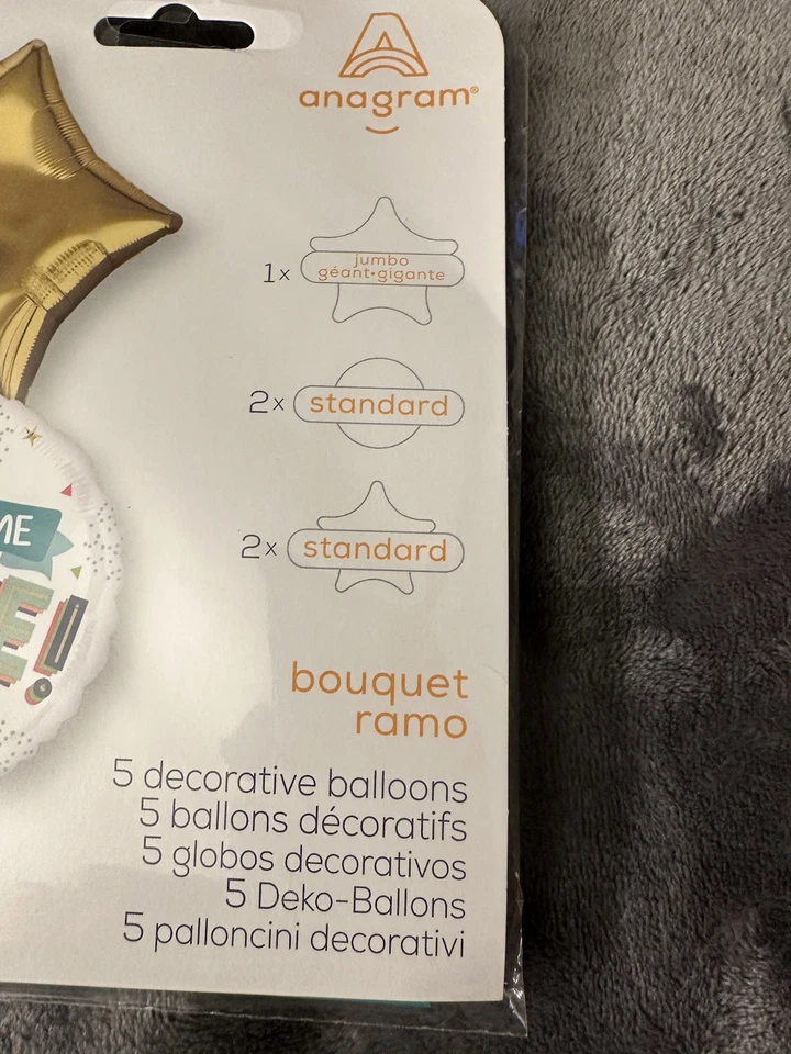 Globos Decoraciones Fiesta Bienvenida Hogar Lámina Estrella Militar Viaje Regreso a Casa Jumbo Foto 4 de 4