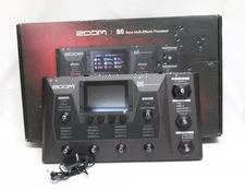 Zoom B6 Bass Multi-Effects Processor With Power Cable