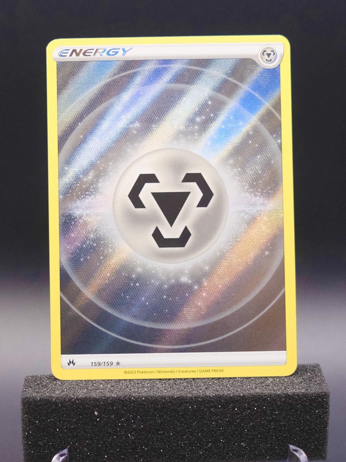 Metal Energy (Texture) 2023 Ultra Rare Crown Zenith UR 159/159 Near Mint