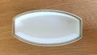 Krautheim Selb Bavaria Schale Muster Schwarz Weiß Gold Porzellan
