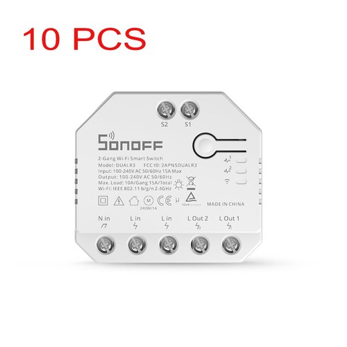 SONOFF DUALR3 Wifi Smart Switch Dual Relay Module Two Way Power Metering Small - Picture 15 of 16