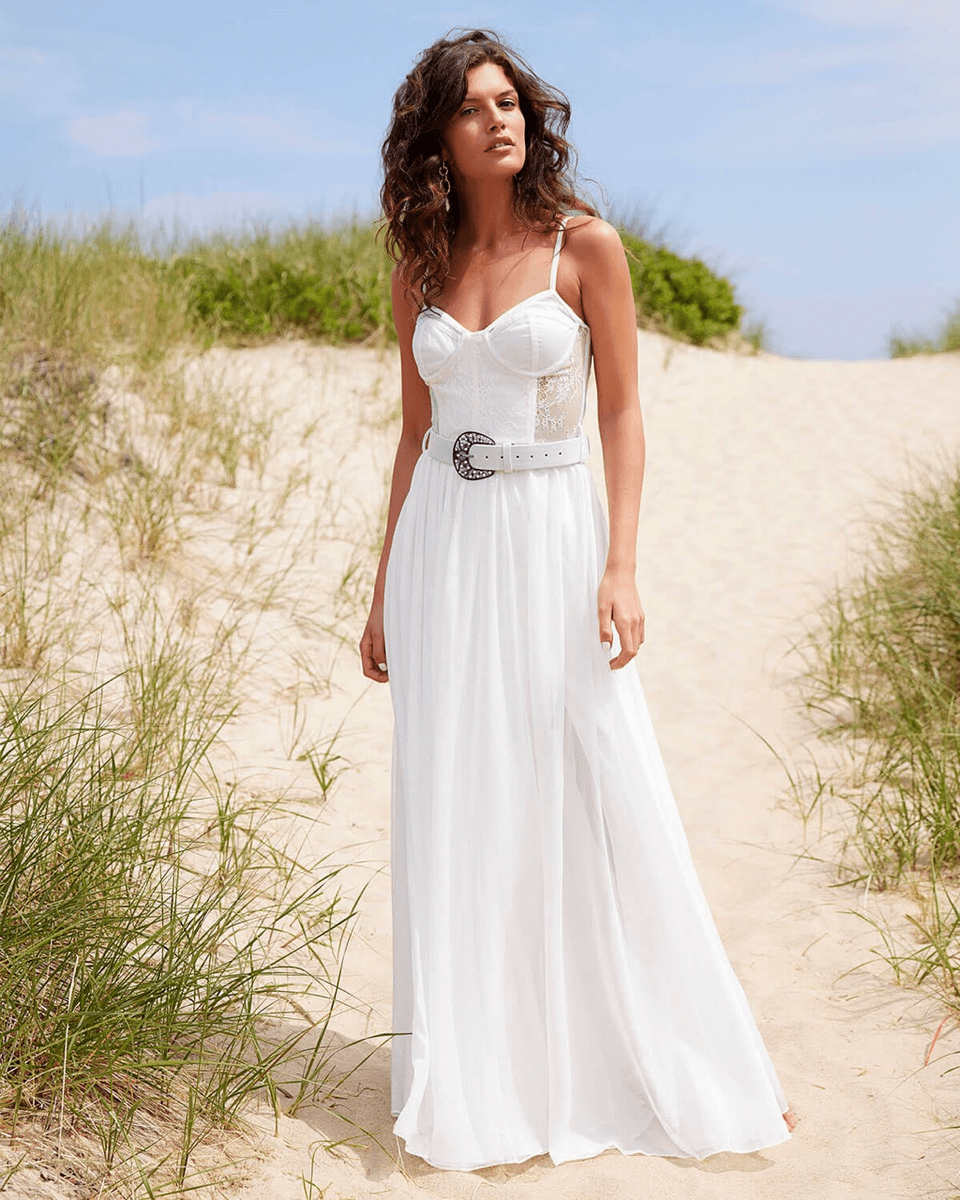 solitaire lace dress Laced In Love Maxi Dress L Dusty Olive by Lane 201