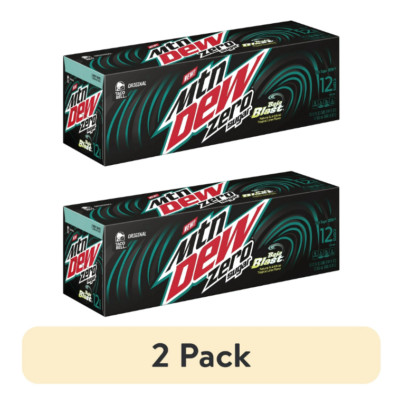 Mountain Dew Zero Sugar Baja Blast Tropical Lime,12 floz,24 Pack  SAMEDAY SHIP!!