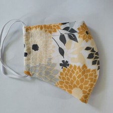 Handmade face mask washable and reusable new with filter pocket