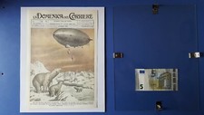 Polo Nord dirigibile Norge Nobile Amundsen orsi 1926 La Domenica del Corriere