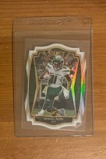 2020 Panini Select Denzel Mims White Prizm Die Cut #263