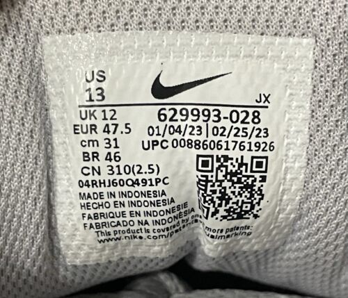 Men’s NIKE ‘Air Max Command’ Wolf Grey Sneakers Size US 13 - Picture 7 of 7