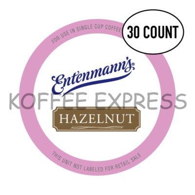 Hazelnut K cups Entenmann's Coffee Single Serve Cups, 30 Count