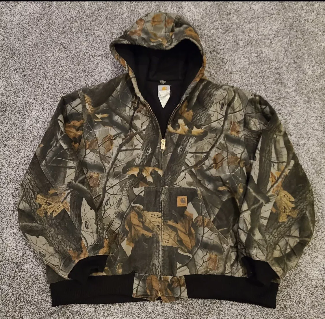 Vintage CAMO Rare carhartt jacket xl | eBay