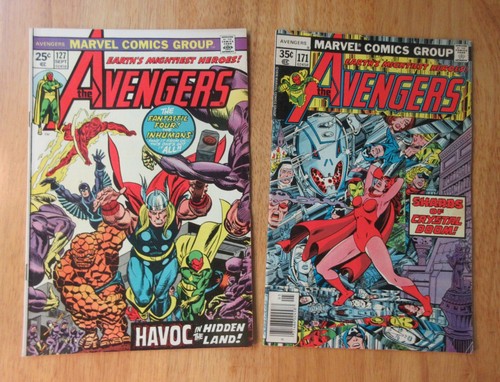 Konvolut *2* AVENGERS: #127 (FN++), 171 (FN+)