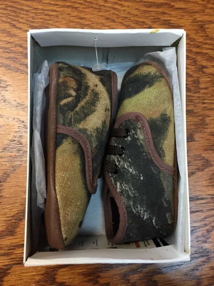 Zapatillas RealTree Hunter Baby Buddy Infant Camufladas, Zapato Botín, Jordan Lee $34 Nuevas en Caja Foto 3 de 4