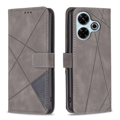 Topme Custodia In Pelle Con Portafoglio E Supporto Per Realme Narzo 50 5G / OPPO A77 5G - Cover Antiurto Con Motivo Litchi, 3 Slot Carte, Nero
