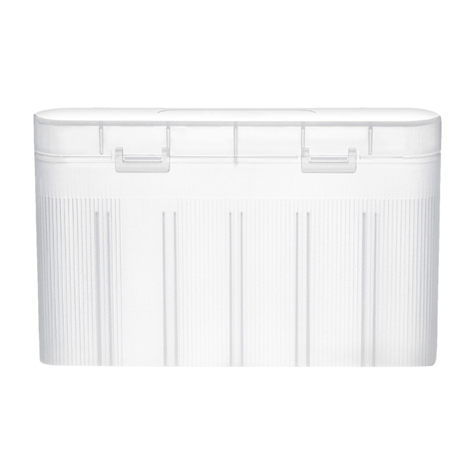 For batteries Small Battery Box 6 Grid Small Clear Battery Holder skilful-image