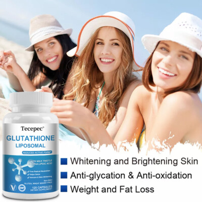 L Glutathione Liposomal Capsules 1000mg Skin Whitening Detox Anti Aging Vitamin | eBay L Glutathione Liposomal Capsules 1000mg Skin Whitening Detox Anti Aging Vitamin | eBay