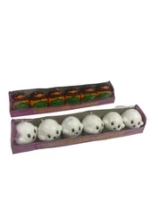 Four Star Tealight Candles, Halloween Pumpkins And Ghosts  12 Candles In Total