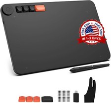 Tableta gr fica de dibujo con 4 teclas de acceso r pido personalizadas en Negro