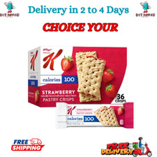 Special K Bar Strawberry Chewy Pastry Crisps, 100 Calories, 15.84 oz, 36 Count