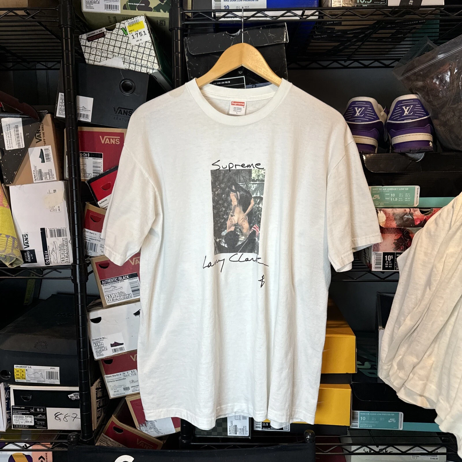 SUPREME New York 2004 Larry Clark Tee Calendar fille taille L Terry Richardson