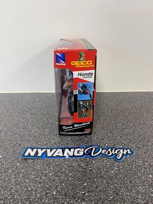 New-Ray Kevin Windham #14 - Honda CRF450R GEICO TEAM 1:12 diecast
