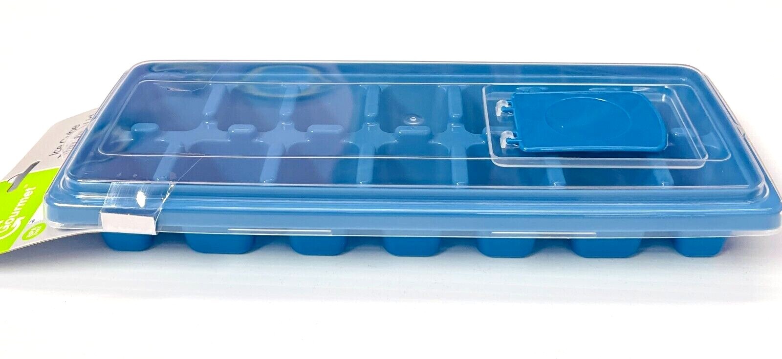2X 14 Ice Cube Tray with Lid/Cover, BPA Free, Top rack dishwasher safe