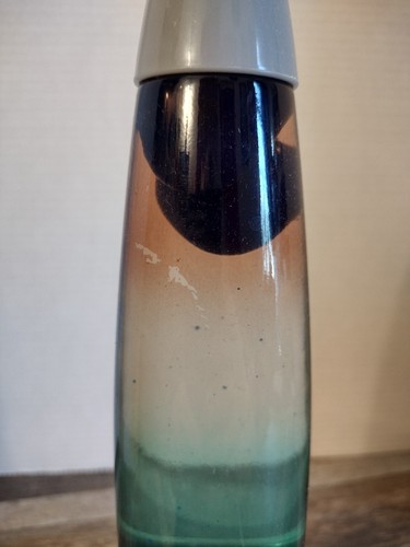 lava lamp blue Lava gray base 70's Style 6504A 13.5" Decor Works - Picture 10 of 12