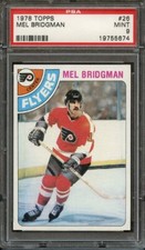 1978 TOPPS 26 MEL BRIDGMAN PSA MINT 9 