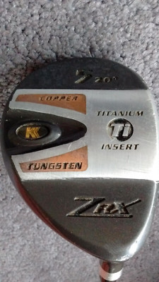 Knight Golf ZRX Copper Tungsten Ti Insert 20* # 5 Wood / Graphite