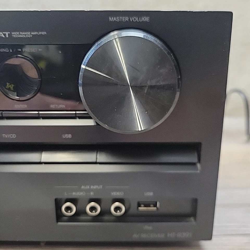 Onkyo AV Receiver HT-R391 READ*** Partial Tested - Image 3 of 4
